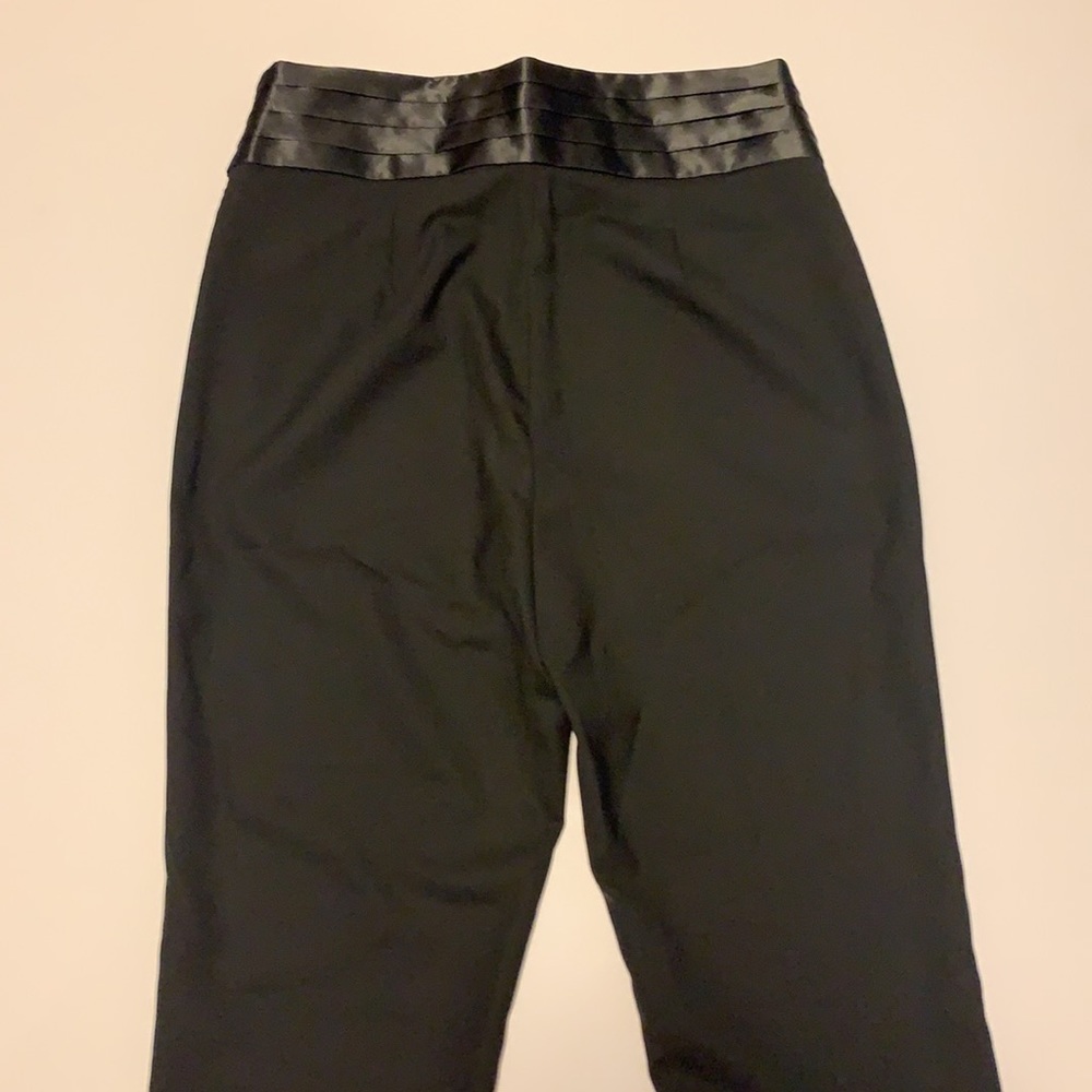 🆕 Brooks Brothers Black Pants with Satin Waistband - Women’s Size 4 - Picture 3 of 8
